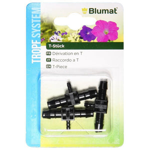 Blumat Drip System T Junction X 3 For 8mm Feeding Tube (8-3-8)