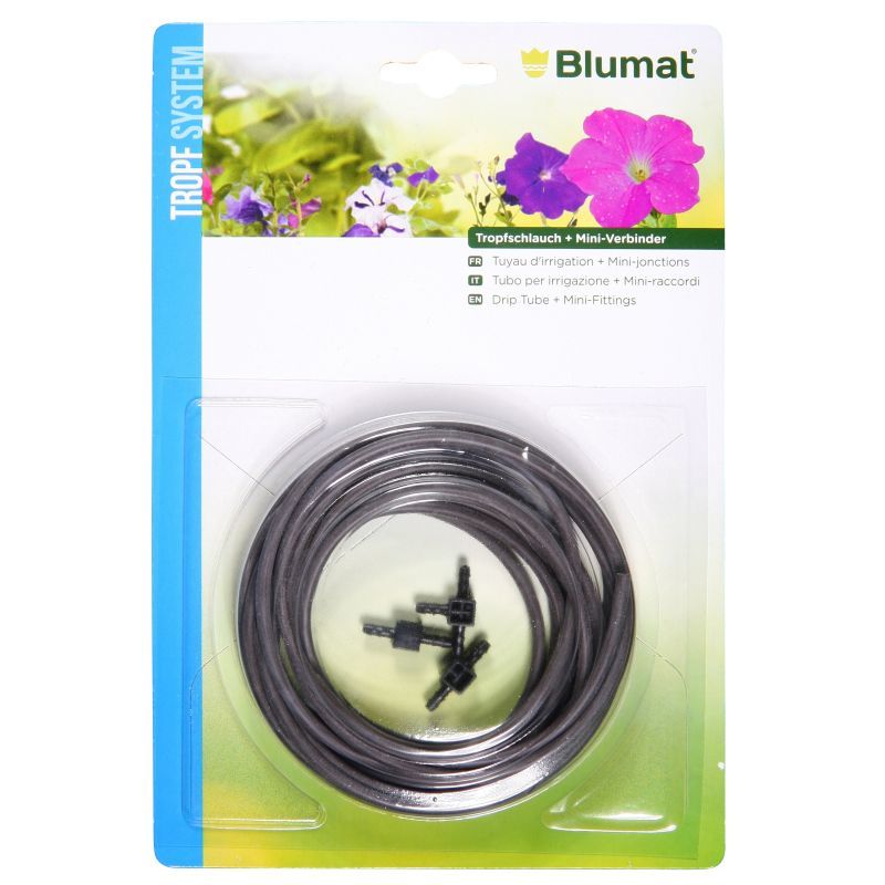 Blumat 3mm Drip Tube x 3m and Mini Fittings