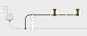 Blumat Drip System Distribution Dripper Support Sticks X 10