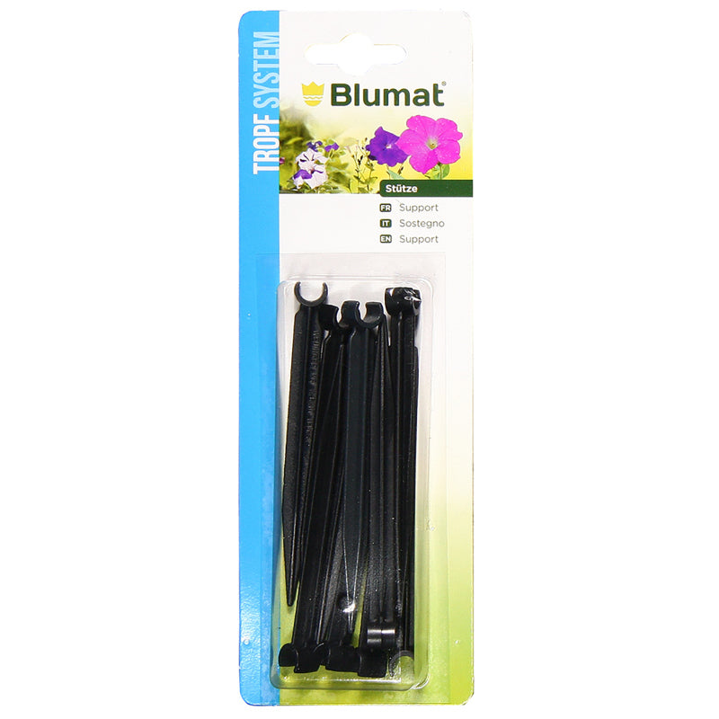 Blumat Drip System Distribution Dripper Support Sticks X 10