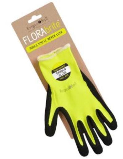Burgon & Ball FloraBrite Fluorescent Yellow Gloves